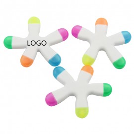 Five-color Starfish Highlighter with Logo