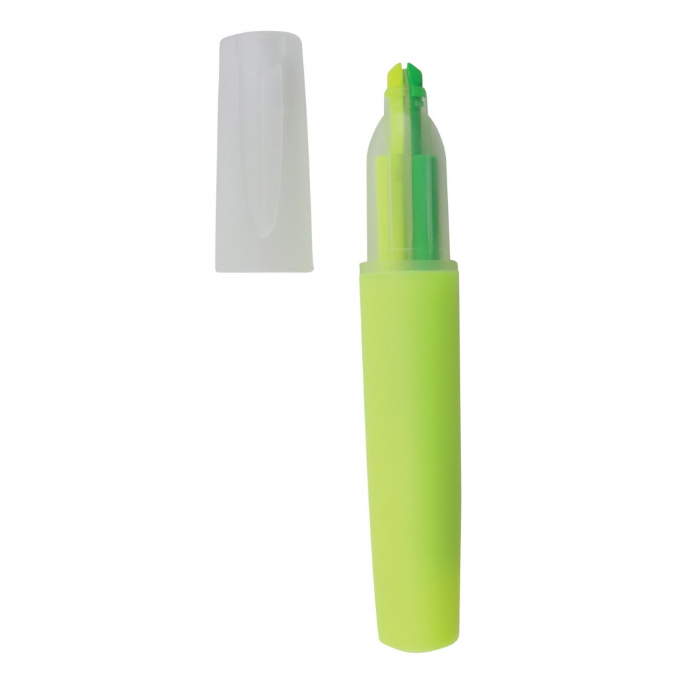 Bicolor Fluorescent Highlighter (Yellow/Green) Personalized Bicolor Fluorescent Highlighter (Yellow/Green) Personalized