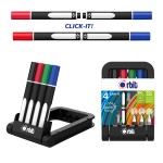 Schneider - Link-It Fineliner 4 Pen Set Logo Printed