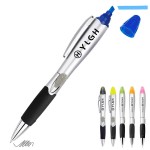 Personalized Highlighter With Click Ballpoint Pen