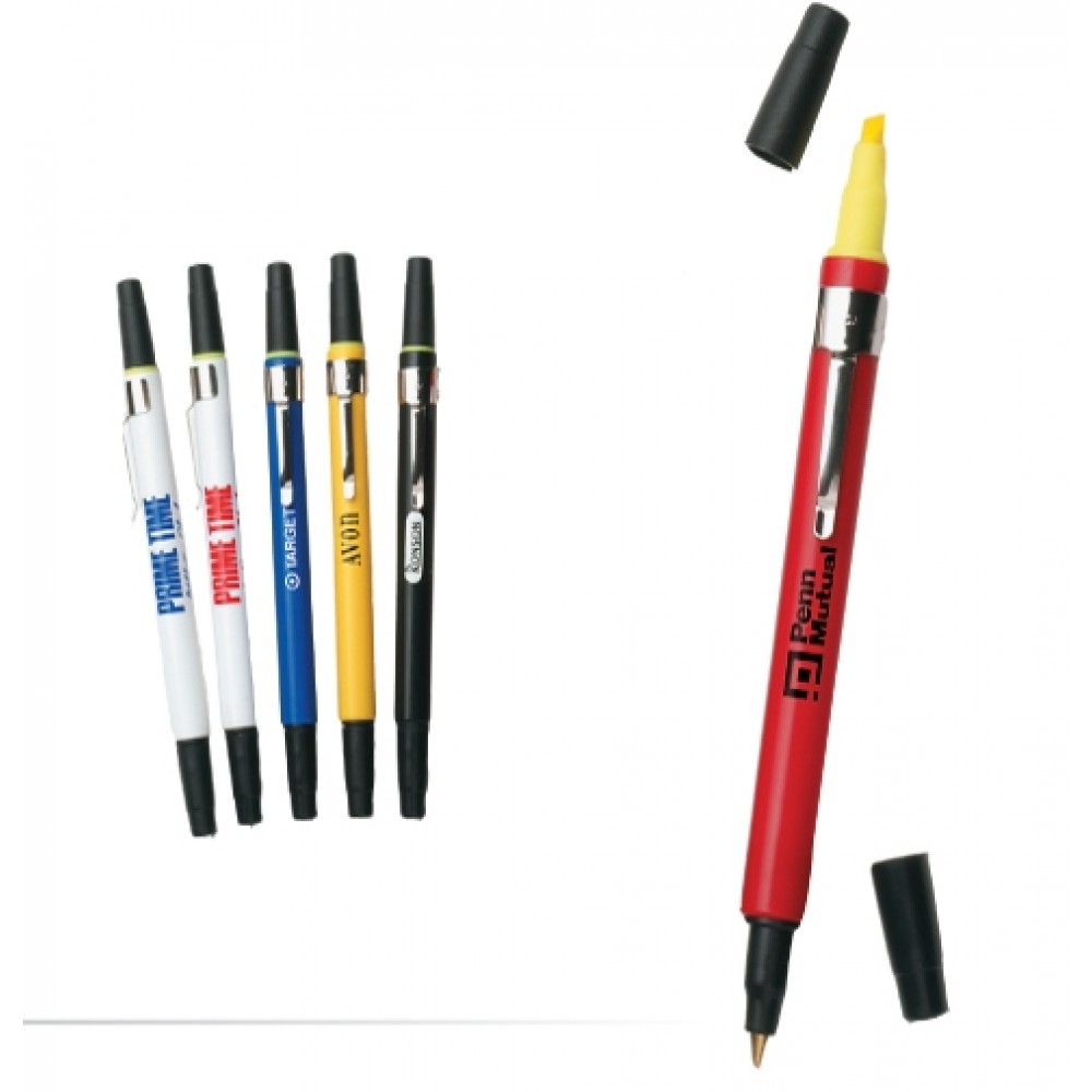 Customized USA Plastic Highlighter/Pen