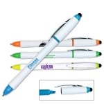 Custom Imprinted 3 in 1 Highlighter/Pen/Stylus