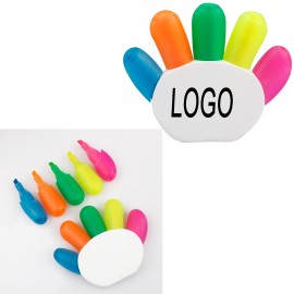 Hand Shape Highlighter with Logo
