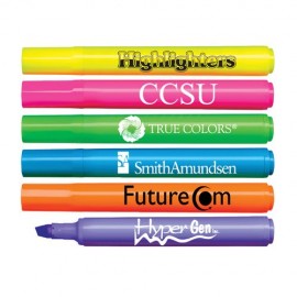 Personalized Liqui-Mark Brite Spots Fluorescent Barrel Broad Tip Highlighter