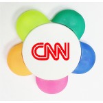 Flower Shape Highlighter w/5 Different Colors with Logo