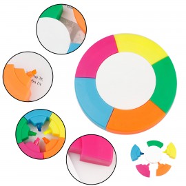 Round Shaped Highlighter with Logo  Round Shaped Highlighter with Logo