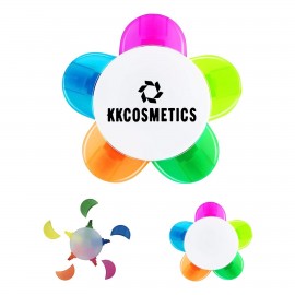 Flower Shaped 5-In-1 Highlighter with Logo