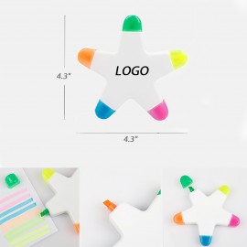 Promotional Star Shape Highlighters  Promotional Star Shape Highlighters