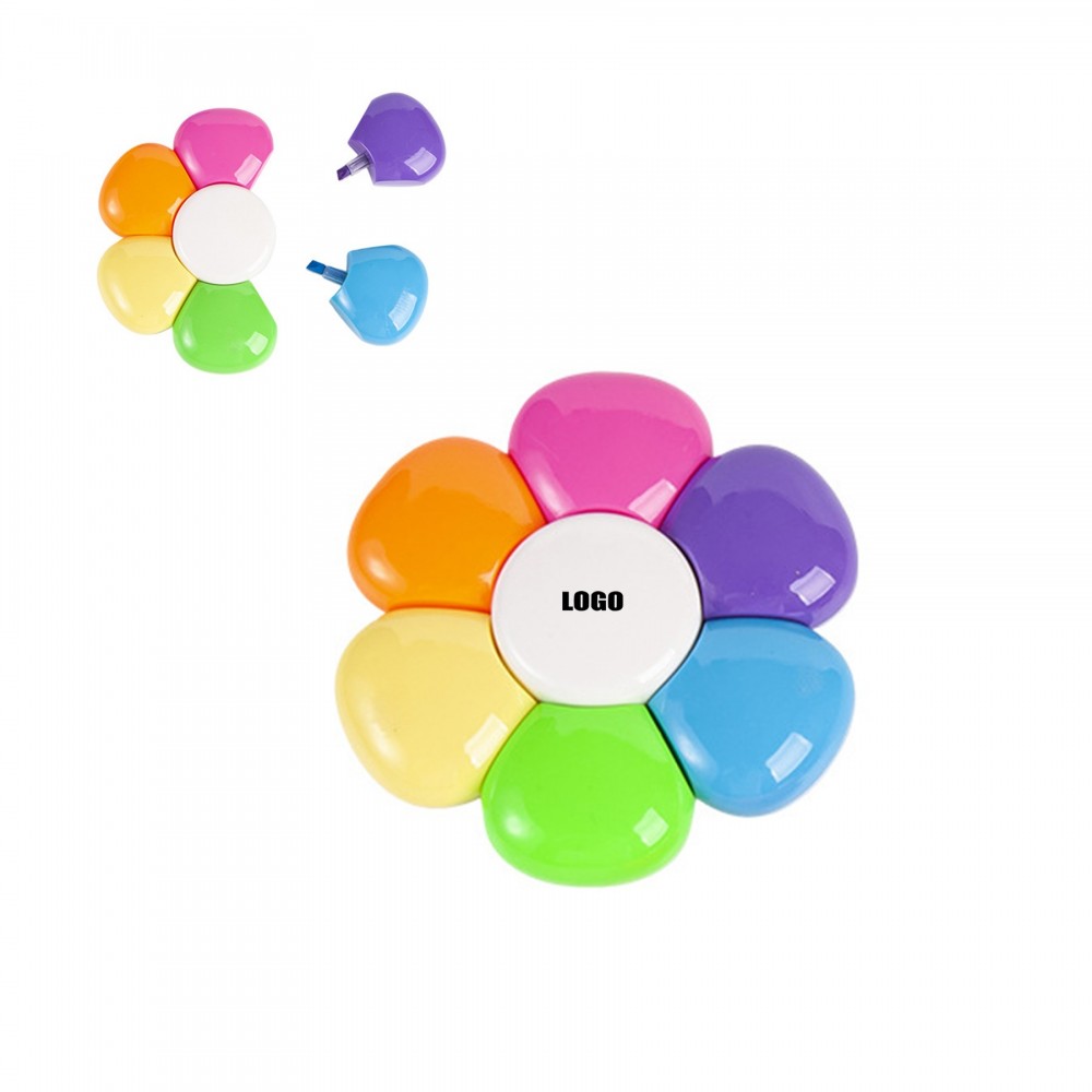 Logo Branded 6 in 1 Highlighter Logo Branded 6 in 1 Highlighter