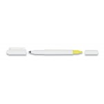 Custom Imprinted Uniball Combi White/Black Ink Ball Pen & Highlighter