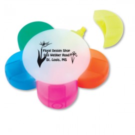 Logo Branded Flower Highlighter