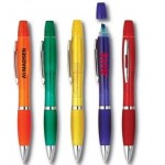 Pen & Highlighter Combo (Color Barrel) Logo Printed