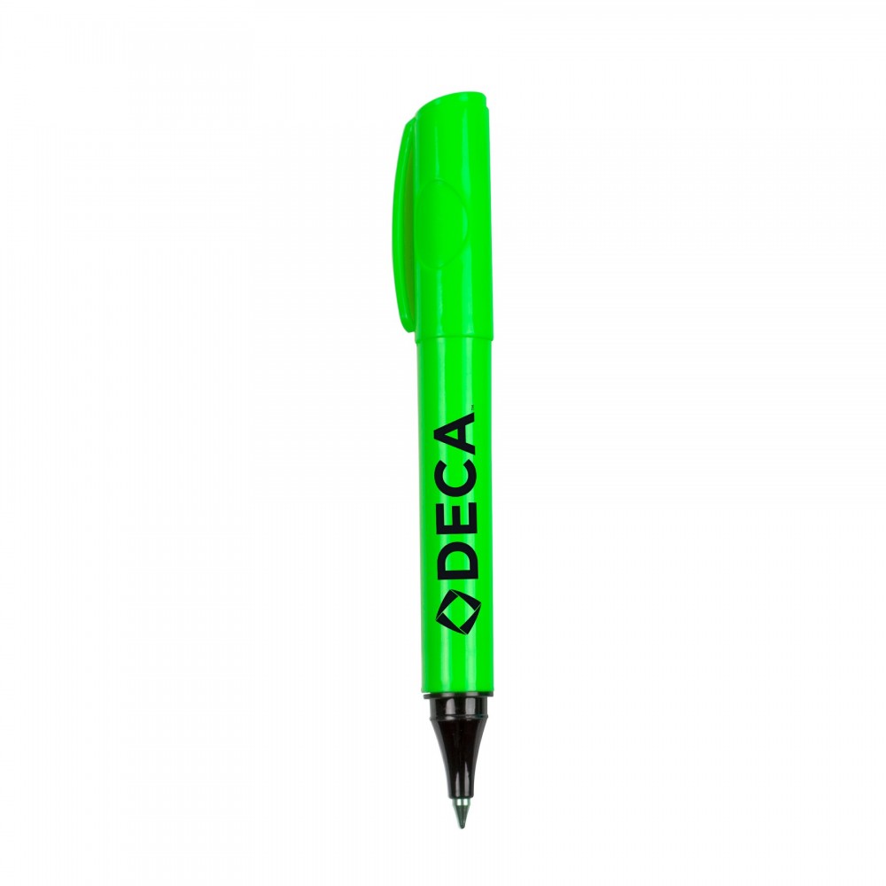 Wax Highlighter w/ Pen with Logo