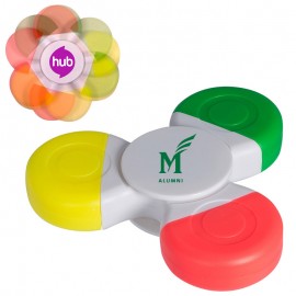Personalized PromoSpinner - Tri-Highlighter  Personalized PromoSpinner - Tri-Highlighter