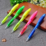 Logo Branded Promotional Pen And Highlighter Combo