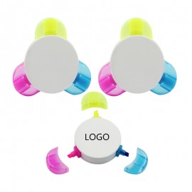 3-IN-1 Clover Highlighter with Logo