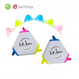 Promotional Triangular Highlighter (Economy Shipping)