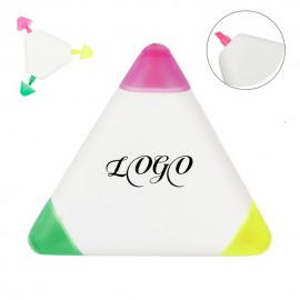 Kids Cute Triangle Highlighter with Logo