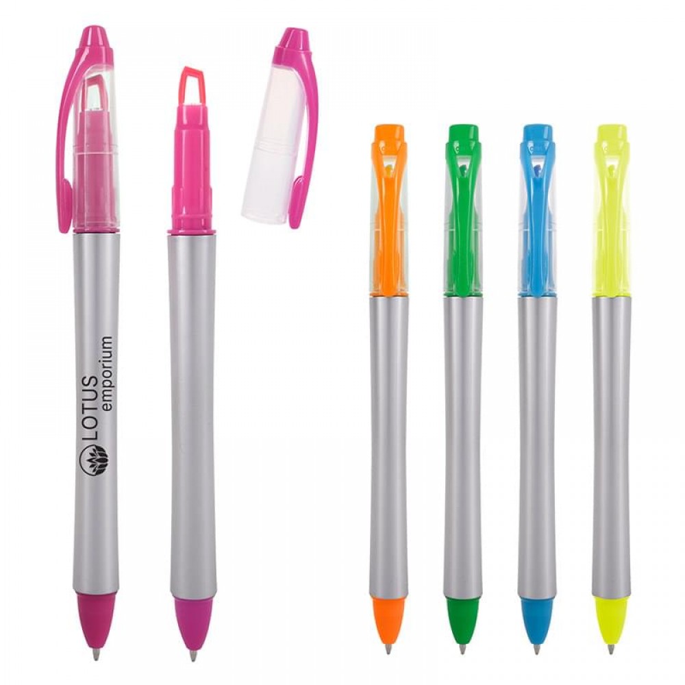 Easy View Highlighter Pen with Logo