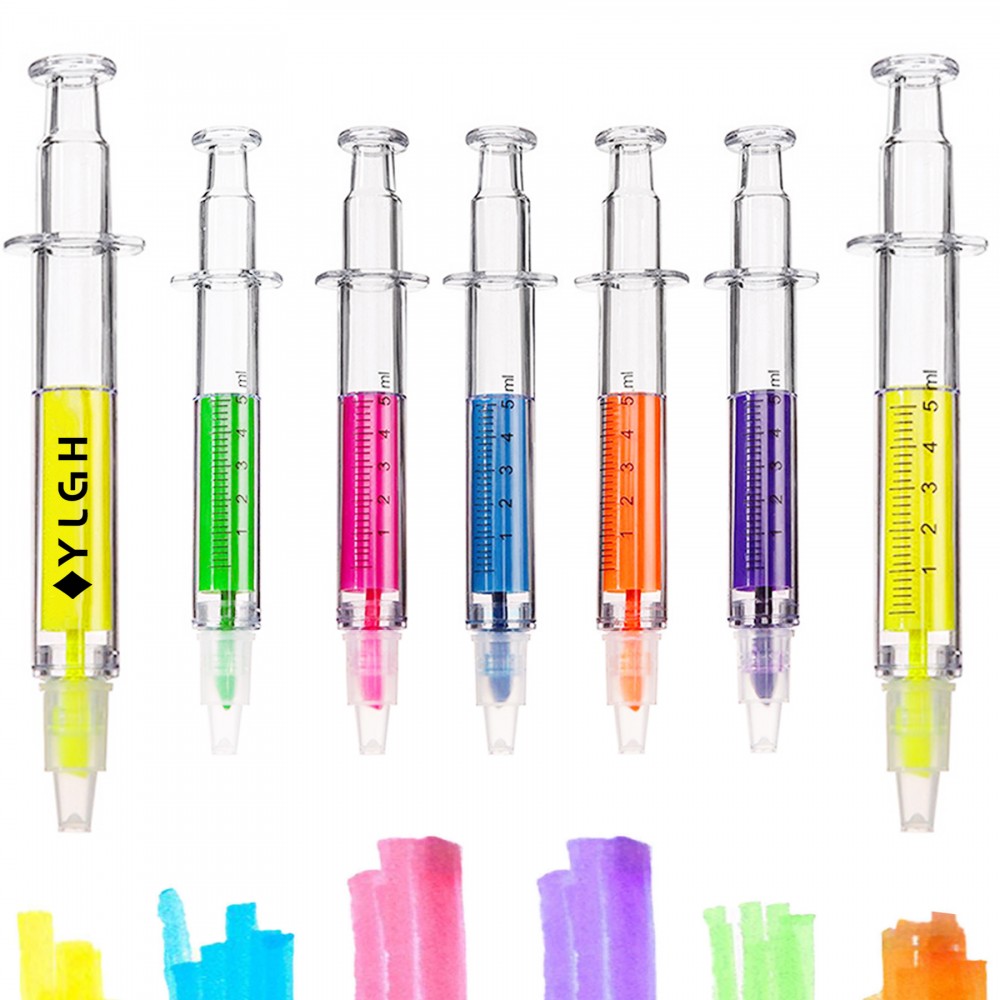 Promotional Syringe Highlighter Promotional Syringe Highlighter