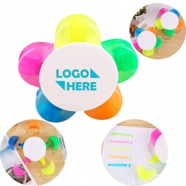 Logo Branded Petal-Shaped Highlighter