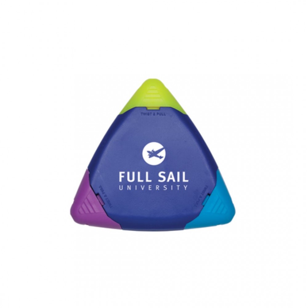 Logo Printed Trimark Highlighter Blue - Yellow/Blue/Purple Logo Printed Trimark Highlighter Blue - Yellow/Blue/Purple