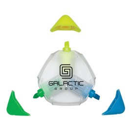 Trimark Highlighter Clear - Yellow/Blue/Green Custom Imprinted Trimark Highlighter Clear - Yellow/Blue/Green Custom Imprinted