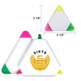 Custom Triangle Highlighter with Logo