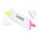 Dual Ended Highlighter with Logo