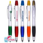 Personalized Union printed, Stylus Pen & Highlighter Combo