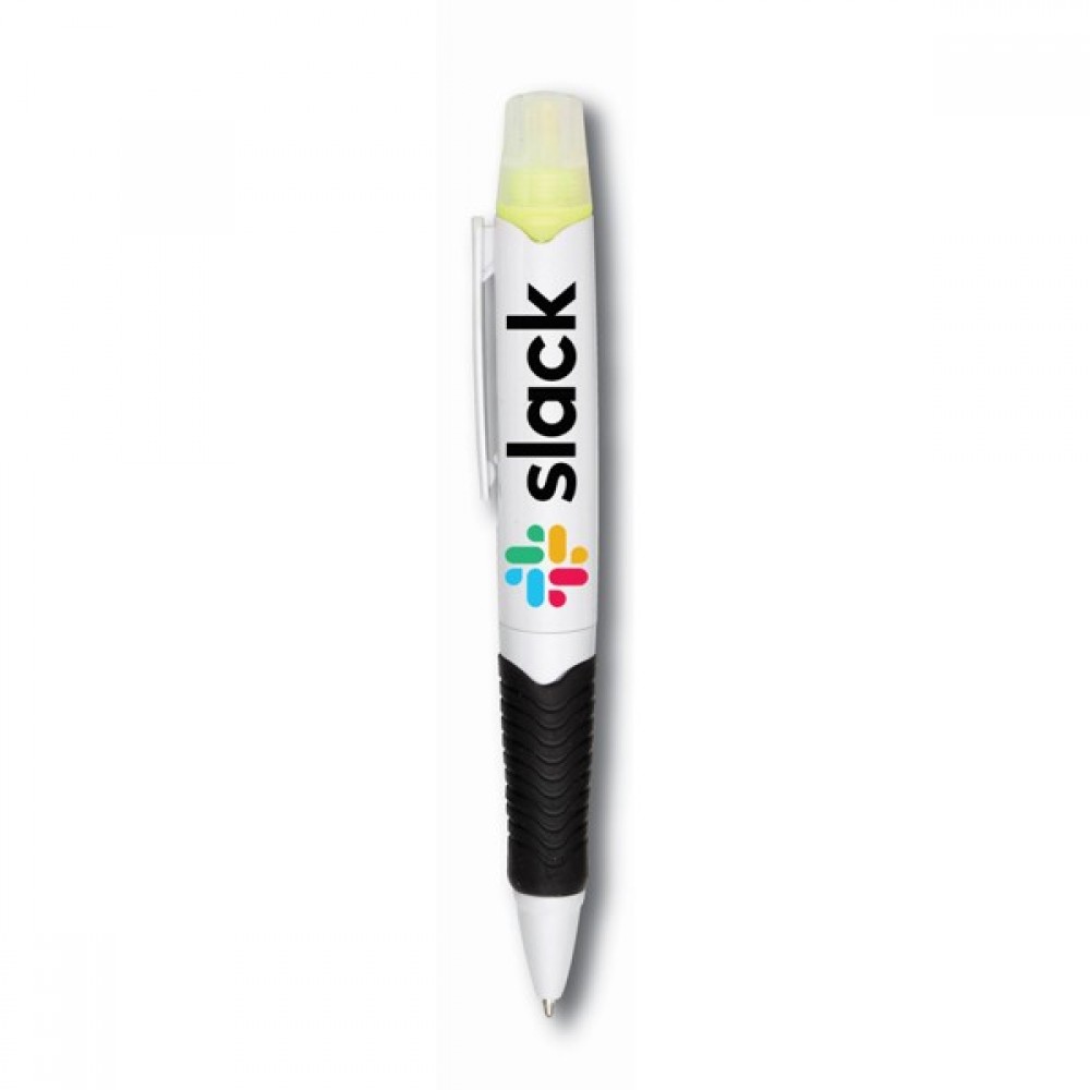 Promotional Combo Full Color Pen & Highlighter