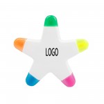 Star Shaped Highlighter with Logo