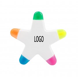 Star Shaped Highlighter with Logo