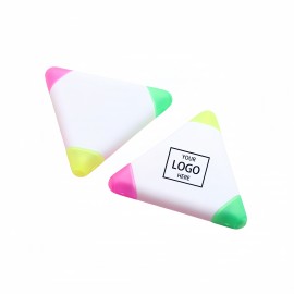 Triangle Fluorescent Marker with Logo