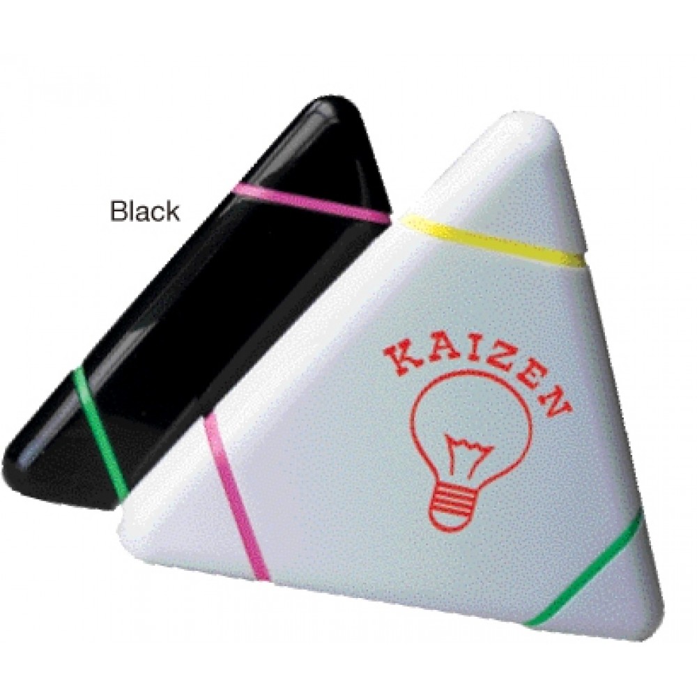 Triangle Shape Highlighter with Logo