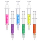 Custom Imprinted Syringe Highlighter Ballpoint Pen