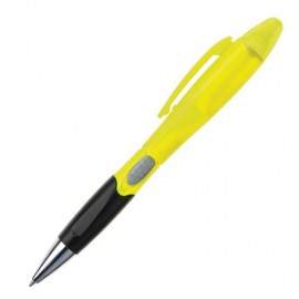 Custom Champion Ballpoint/Highlighter - Yellow