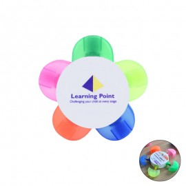 5-in-1 Flower Highlighter with Logo  5-in-1 Flower Highlighter with Logo