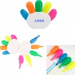 Hand Shaped Highlighter with Logo