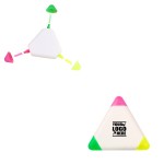 Triangle 3 in 1 Highlighter with Logo