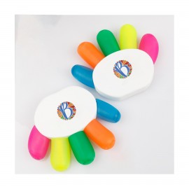 5-Color Finger Highlighter with Logo