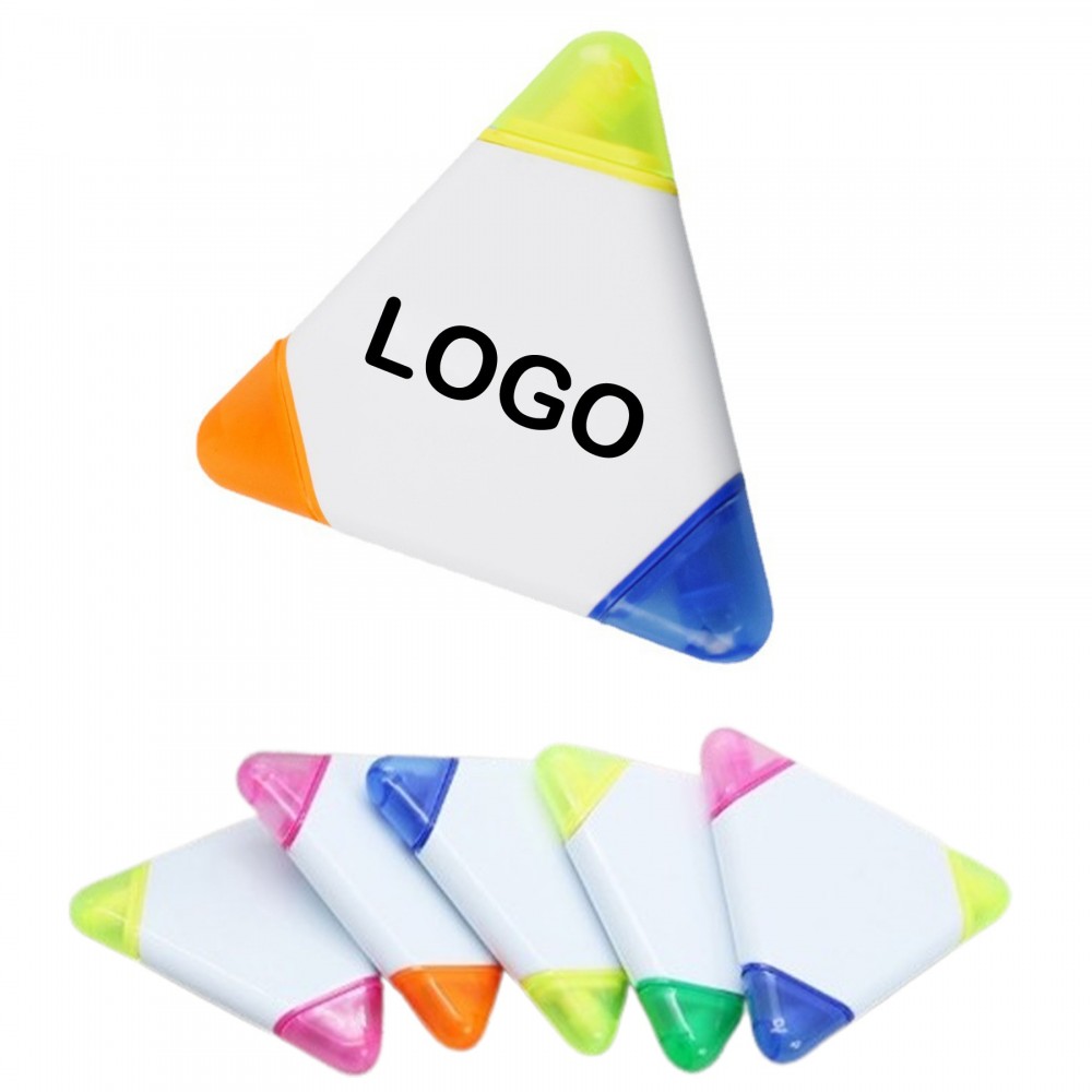 Triangle Shape Highlighter with Logo Triangle Shape Highlighter with Logo