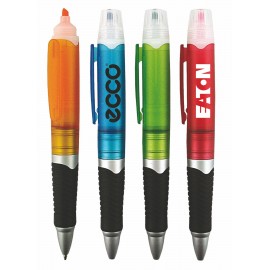 Logo Branded The Harmony Translucent Pen & Highlighter
