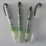 Slim Sharp Combo Pen and Highlighter Custom Imprinted
