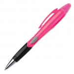 Champion Ballpoint/Highlighter - Pink with Logo