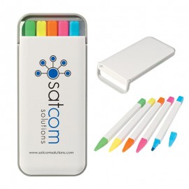 5-In-1 Highlighter Set with Logo