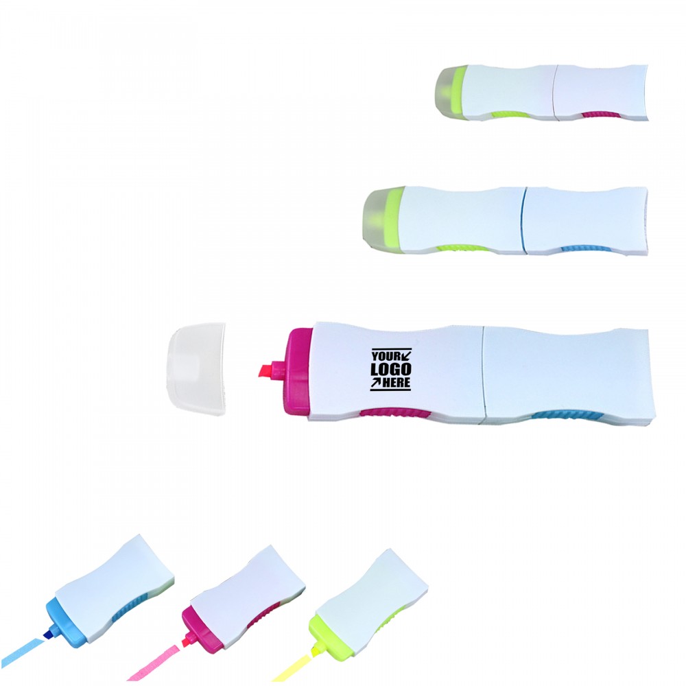 2 Pack Stacking Highlighters with Logo 2 Pack Stacking Highlighters with Logo