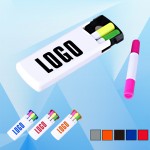 3 Color Gel Highlighter Set with Logo