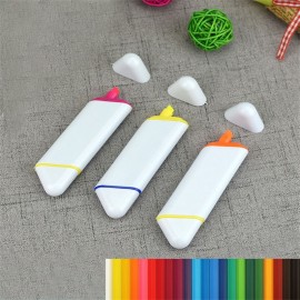 2-Sided Dual Ended Highlighter with Logo  2-Sided Dual Ended Highlighter with Logo