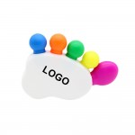 Foot Shape Highlighters with Logo